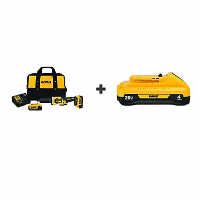DEWALT DCG426M2DCB240 Die Grinder 20.0V 25000 Load RPM