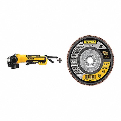 DEWALT DWE43214NDWA8280HRT Angle Grinder 5 Wheel Dia Tool 14 L