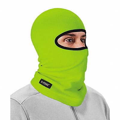 N-FERNO BY ERGODYNE 6821HV Balaclava Universal Lime