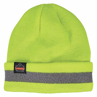 N-FERNO BY ERGODYNE 6803 Winter Hat 100 porciento Acrylic Lime 9