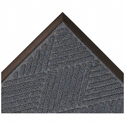 CONDOR 9K243 K7639 Carpeted Entrance Mat Blue 4ft. x 6ft.