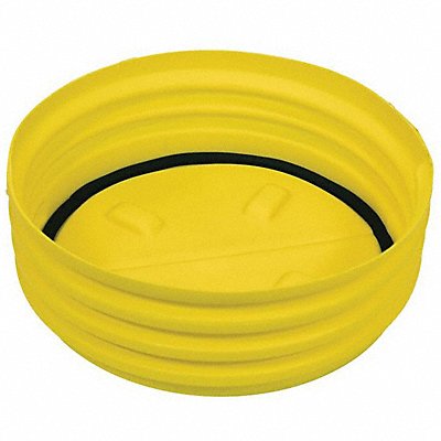 EAGLE 1690L Lid Screw On Yellow Plastic 95 gal