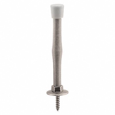 PRIME-LINE MP10112 Spring Door Stops 3 Satn Nickl PK10