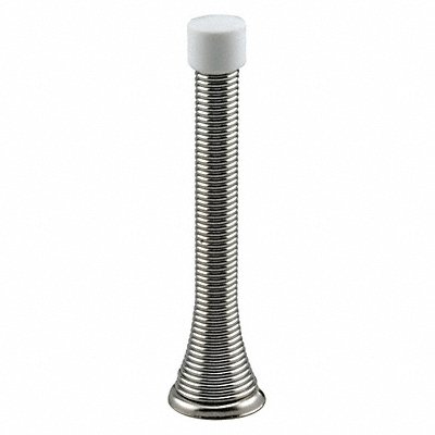 PRIME-LINE MP10126 Spring Door Stops 4 Satn Chr H/D PK5