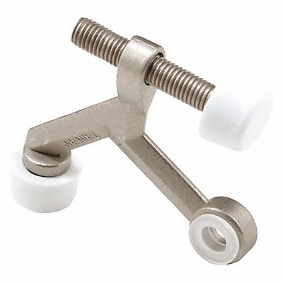 PRIME-LINE MP10498 Hinge Pin Door Stops Satin Nickel PK10