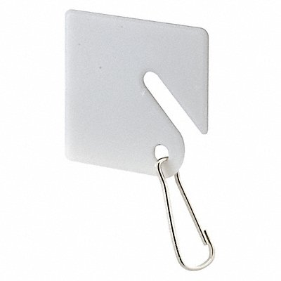 PRIME-LINE MP4269 Key Tags Square Plastic Hook PK100