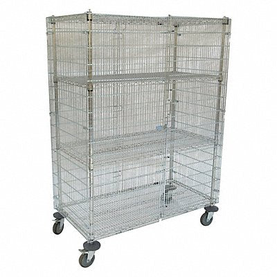 GRAINGER 16A690 Security Cart 52x27x69
