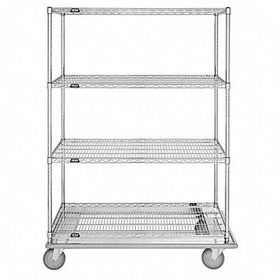 GRAINGER SSDB184863CF Wire Shelving 18x69x48in Shelf Capacity 250lb