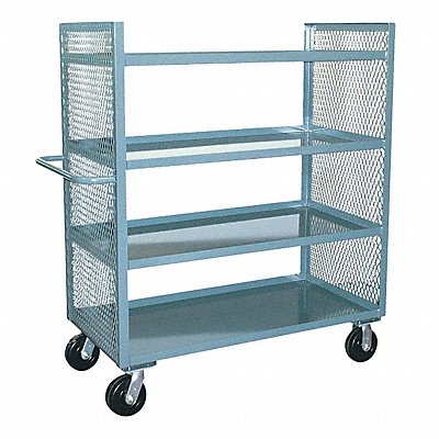 JAMCO ED260P600GP Stock Cart 3000 lb 4 Shelf 60 in L