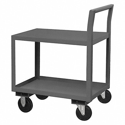 GRAINGER LDO30483925PO95 Low-Profile Utility Cart 1 400 lb Steel