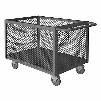 GRAINGER 4STEX24365PO95 Mesh Box Truck 1400 lb 42 In.L