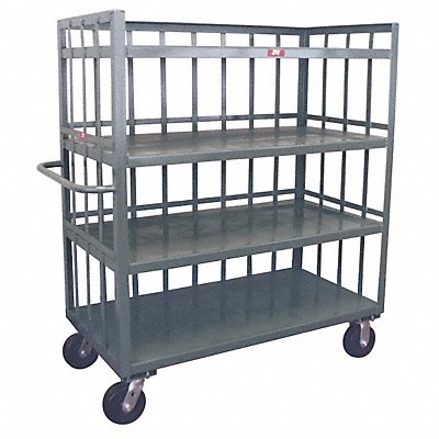 JAMCO HD260P600GP Stock Cart 3000 lb 4 Shelf 60 in L