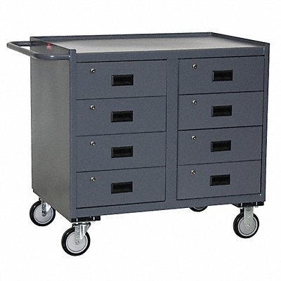 JAMCO JD236P500GP Mobile Cabinet Bench Steel 42 W 25 D