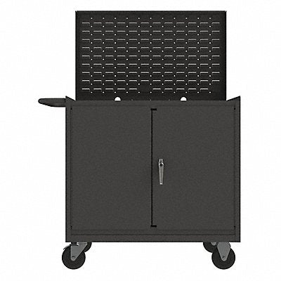 GRAINGER 311232BLU5PO95 Mobile Bin Cart 1400 lb 42 In.L