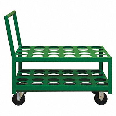 GRAINGER MCC24365PO83T Medical Cylinder Cart 1400 lb 36 In.L