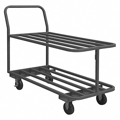 GRAINGER EPTT183625PO95 Metal Shelf Cart 1 400 lb Steel