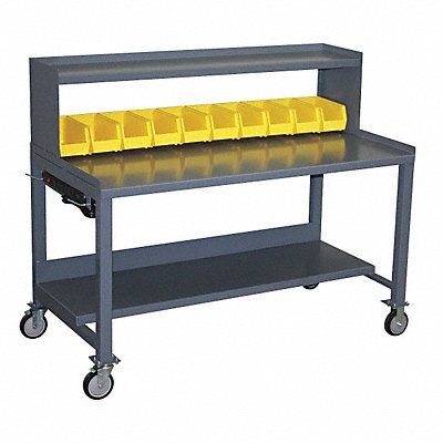 JAMCO MX372P505GP Mobile Bin Cart 1400 lb 73 In.L