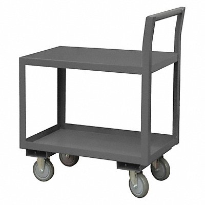 GRAINGER LDO303625PO95 Low-Profile Utility Cart 1 400 lb Steel