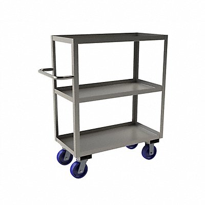 GRAINGER SRSC1618363ALU6PU Metal Shelf Cart 1 200 lb SS