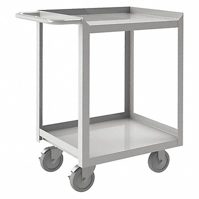 GRAINGER SRSC1624482FLD5PU Metal Shelf Cart 1 200 lb SS