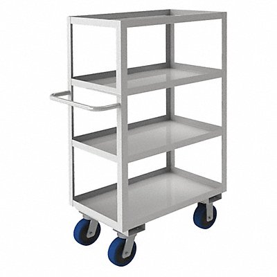 DURHAM MFG SRSC1618304ALU6PU Metal Shelf Cart 1 200 lb SS
