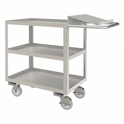 DURHAM MFG SOPC1618303ALU5PU Metal Shelf Cart 1 200 lb SS