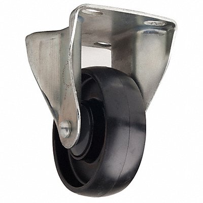 GRAINGER TFSV100BN0S Standard Plate Castor Rigid 330 lb.