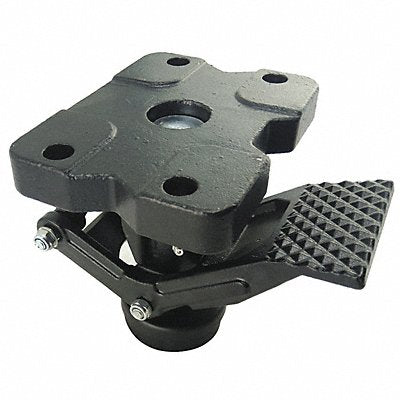 GRAINGER 16D136 Heavy-Duty Floor Lock Steel 8 Mount H