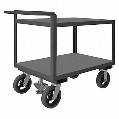 GRAINGER RSCR244836ALDFL8MR95 Utility Cart 2 400 lb Steel