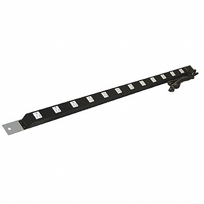 PRO-LINE ES48ESMR72A31 Power Strip 66-1/2 W 1-1/2 H Grey