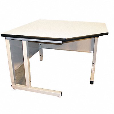 PRO-LINE CCU36PLH11 Corner Workbench Laminate 48 W 36 D
