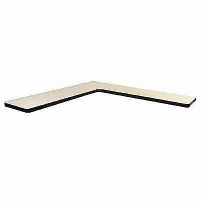 PRO-LINE CCUCSPL12PL Cantilever Shelf 48 in L 2 in H