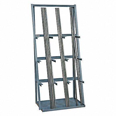 DURHAM MFG VBR843695 Verticalical Bar Rack 84 H 39-1/4 W 24 D