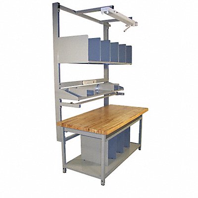 PRO-LINE BIB10 Workbench Butcher Block 72 W 30 D
