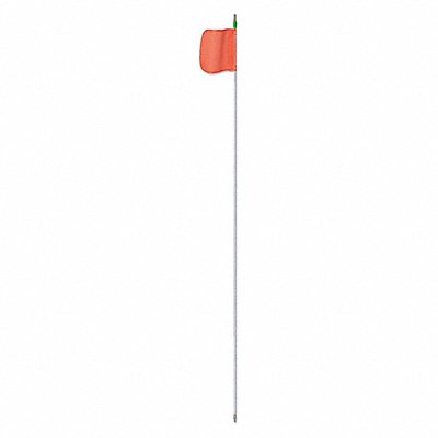 CHECKERS INDUSTRIAL PROD INC FS6XQDO Warning Whip 6 ft Includes Flag
