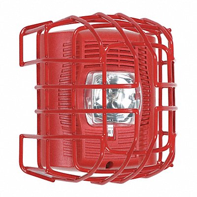 SAFETY TECHNOLOGY INTERNATIONAL STI9708R 9-ga wire cage protects horn/strobe/spkr
