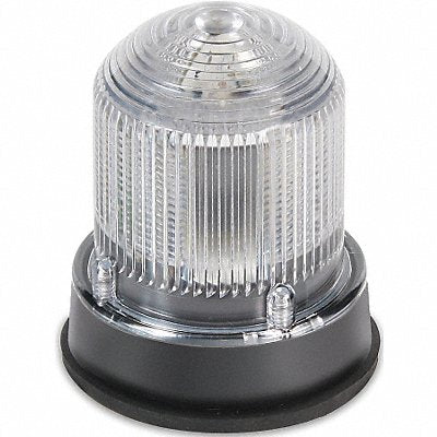 EDWARDS SIGNALING 125XBRZW120AB Warning Light LED 120VAC White 420 FPM