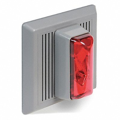 EDWARDS SIGNALING 869STRRN5 Horn Strobe Red 120VAC