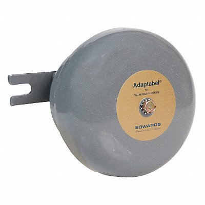 EDWARDS SIGNALING 340EX6N5 Bell 120VAC 0.041A Grey