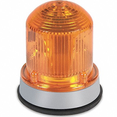 EDWARDS SIGNALING 125LEDFA120A Warning Light LED 120VAC Amber 65 FPM