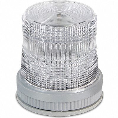 EDWARDS SIGNALING 105XBRMW120A Warning Light LED 120VAC White 65 FPM