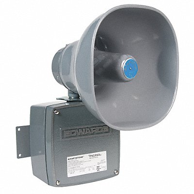 EDWARDS SIGNALING 5531M120N5 Multiple Tone Signal 120VAC 0.38A Grey