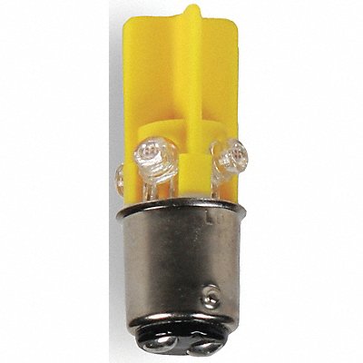 EDWARDS SIGNALING 270LEDA120V T3-1/4 Double Contact Bayonet (BA15d)