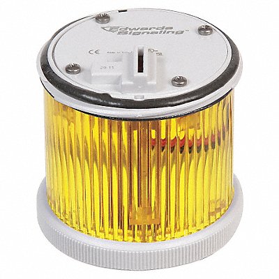 EDWARDS SIGNALING 270SY12240AD Tower Light 70mm Steady Amber