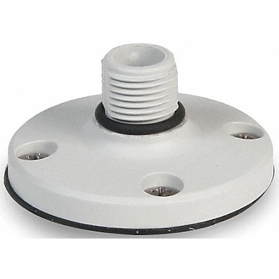 EDWARDS SIGNALING 270THF Threaded Footing Polycarbonate Grey