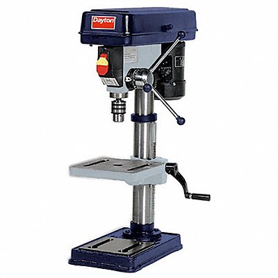 DAYTON 16N196 Bench Drill Press 1/3 hp 1/2 Chuck
