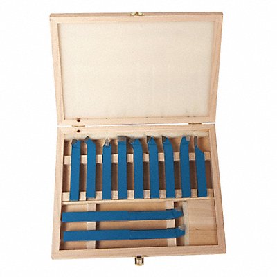 ADVANTAGE PLUS 16N206 Lathe Tool Bit Set 11pc Carbide