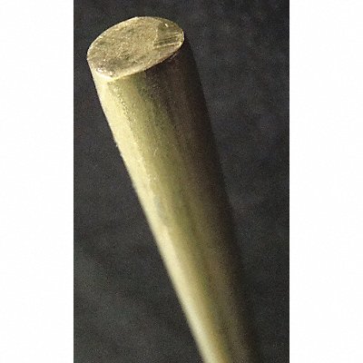 GRAINGER 1160 Rod Stock Brass 1/16 in x 3 ft PK10