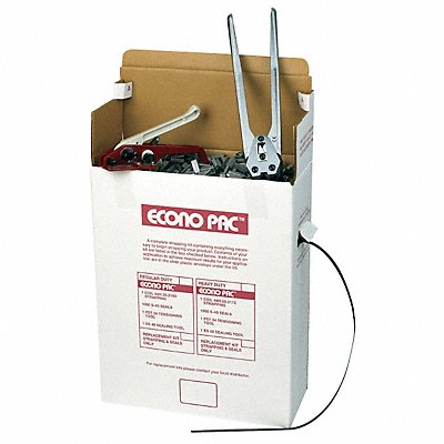 GRAINGER 16P044 Plastic Strapping Kit Standard 1/2