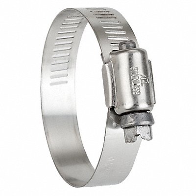 GRAINGER 6720170 Worm Gear Hose Clamp 1/2 W 3/4 ID PK10
